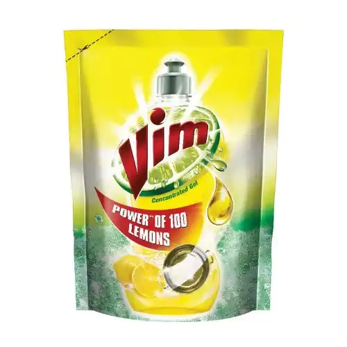 VIM DROP LIQUID DISHWASH POUCH 900 ML