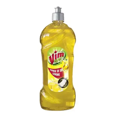 VIM DROP LEMON LIQUID DISHWASH ACTIVE GEL 750 ML