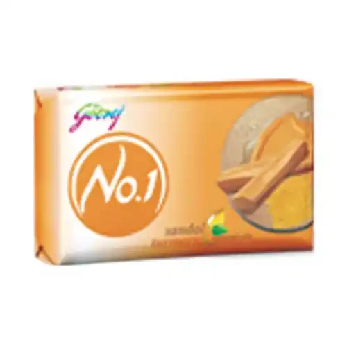 GODREJ NO 1 SANDAL AND TURMERIC SOAP 100 G PK5 (4+1)