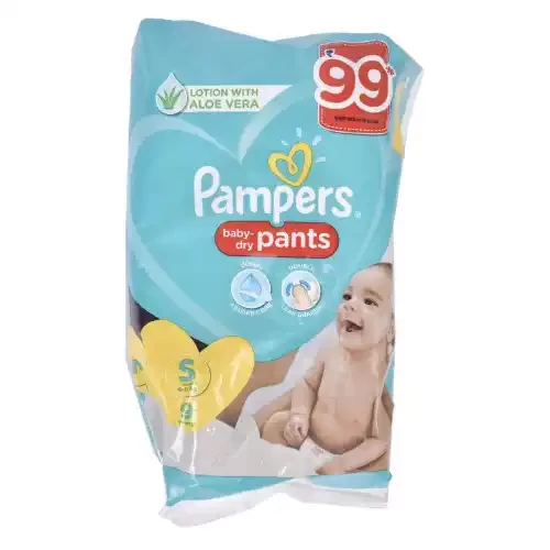 PAMPERS BABY PANTS SMALL 10 S