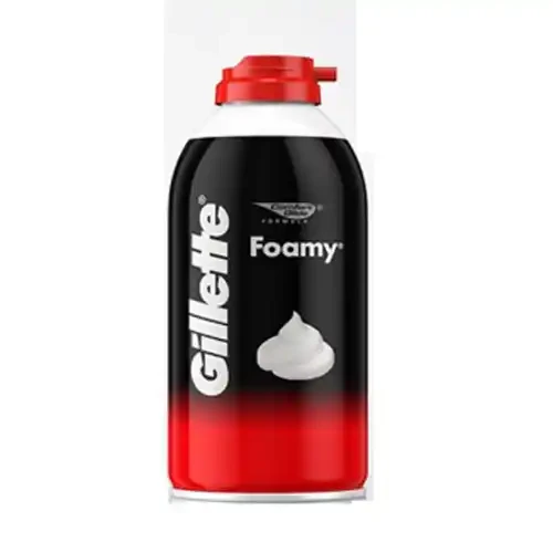 GILLETTE REGULAR SHAVING FOAM (33% EXTRA) 418 G