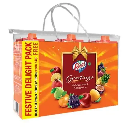 REAL GREETINGS PVC BAG GIFT PACK 1 L PK3