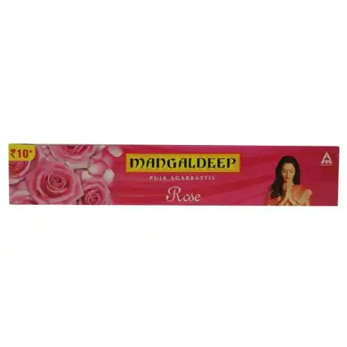 MANGALDEEP ROSE AGARBATTI 12U