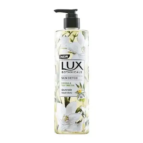 LUX BOTANICALS SKIN DETOX FREESIA & TEA TREE OIL BODYWASH 450 ML