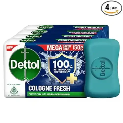 DETTOL SOAP COLOGNE FRESH 100X4