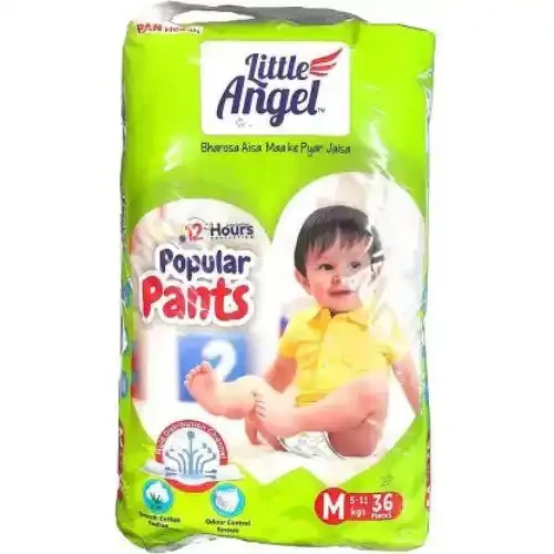 LITTLE ANGLE POPULAR DIAPER MEDIUM 32 U