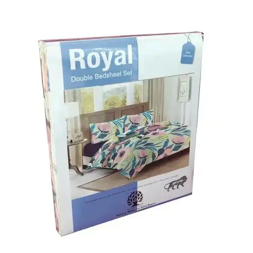 ROYAL DOUBLE BED BEDSHEET