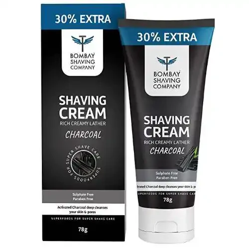 BOMBAY SHAVING CREAM CHARCOAL 78 G