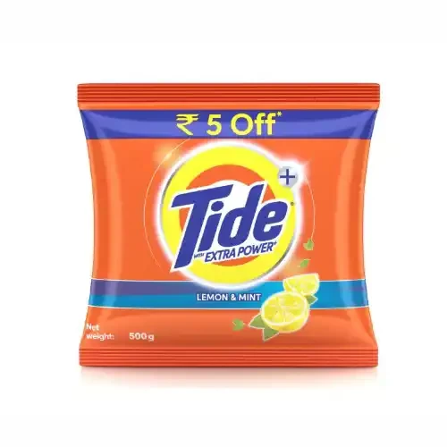 TIDE PLUS DETERGENT WASHING POWDER 500 G