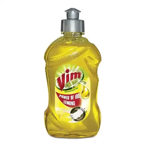 VIM DROP LEMON LIQUID DISHWASH ACTIVE GEL 500 ML