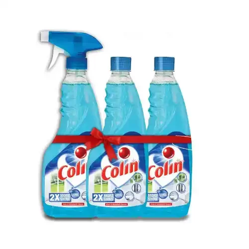 COLIN GLASS CLEANER ULTRA 500 ML PK3