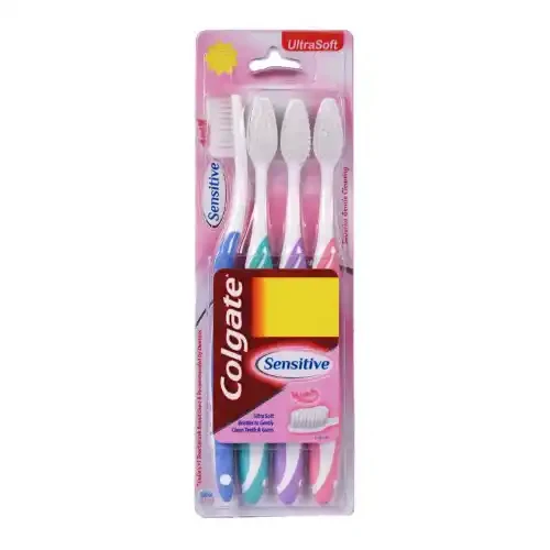 COLGATE GENTLE SENSITIVE SOFT BRISTLES TOOTHBRUSH 4U
