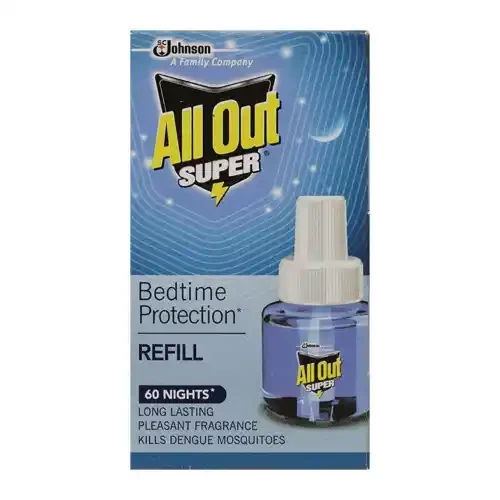 ALL OUT ALL NIGHT REFILL 6 U PACK 45 ML