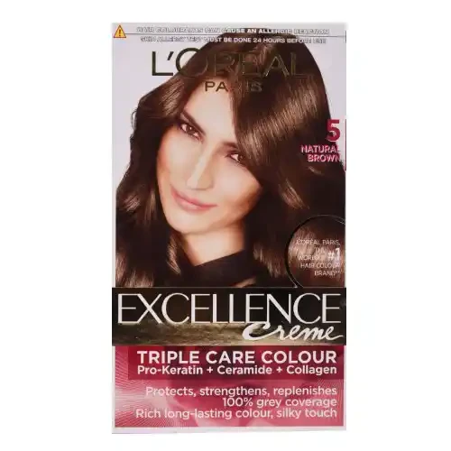 LOREAL PARIS EXELLENCE 5 LIGHT BROWN 100G+72 ML