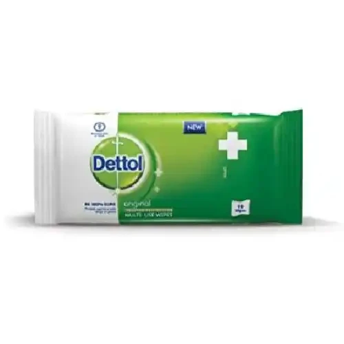 DETTOL ORIGINAL MULTIUSE SKIN & SURFACE WIPES 10U